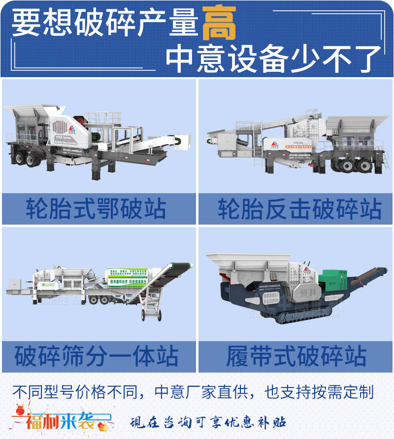 移動式建筑垃圾破碎站